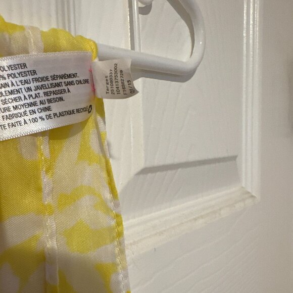 lilly pulitzer for Target Yellow Pineapple wrap scarf - Picture 4 of 4